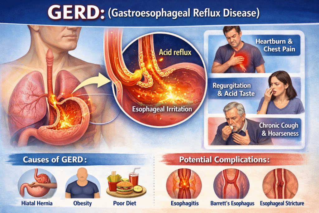 GERD Gastroesophageal Reflux Disease